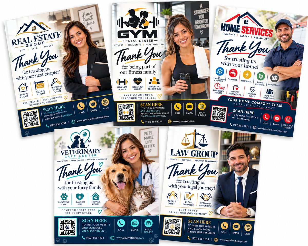 Custom Business Magnets – Thank You & Client Appreciation
